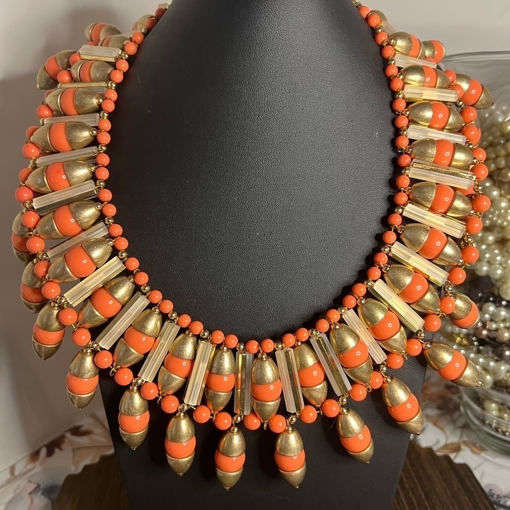 Tory Burch Candelaria Collar Statement Necklace